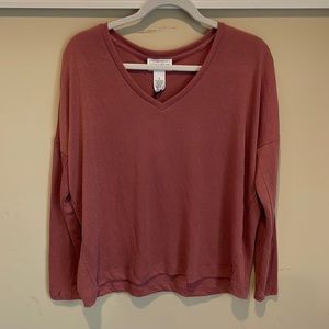 FOR THE REPUBLIC V-neck sweater! NWT✨